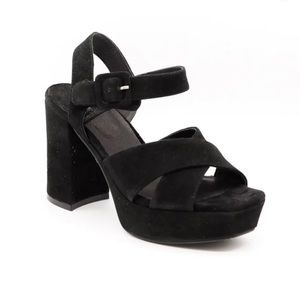 Jeffrey Campbell Suede Amma Platform Sandal